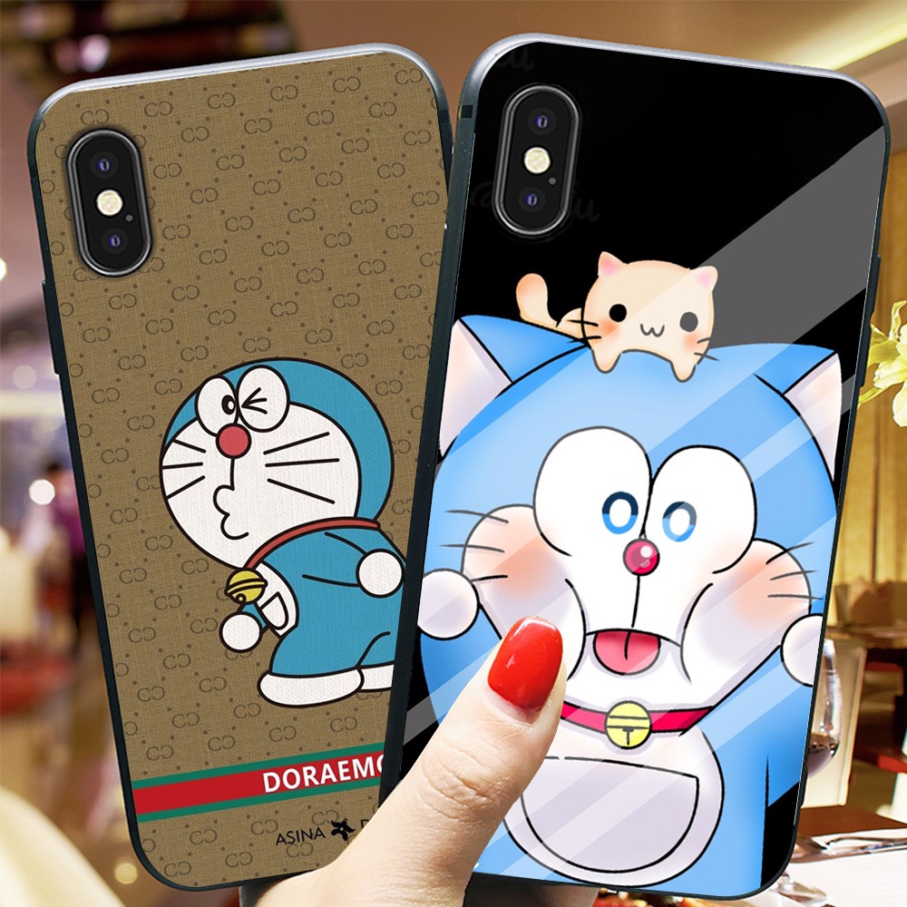 Ốp lưng điện thoại Iphone X / ip Xs / ip Xs max hoạt hình doraemon dễ thương