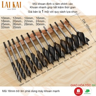 Mũi khoan gỗ chuôi lục giác