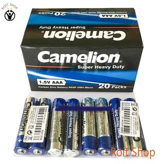 Pin tiểu camelion - hộp 40 viên pin camelion aaa và aa super heavy duty - hàng chính hãng