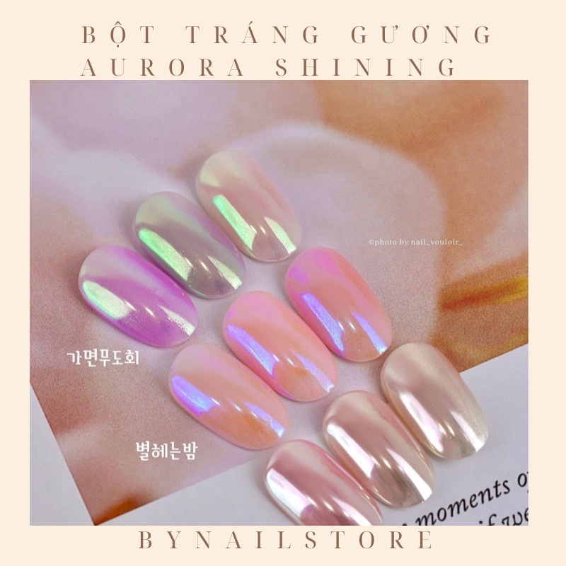 Bột tráng gương Aurora cao cấp Hàn Quốc (0.2g/ hủ)