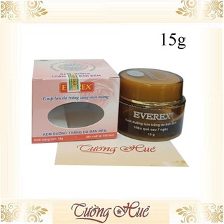 Kem everex dưỡng trắng da ban đêm - 15g - hồng.