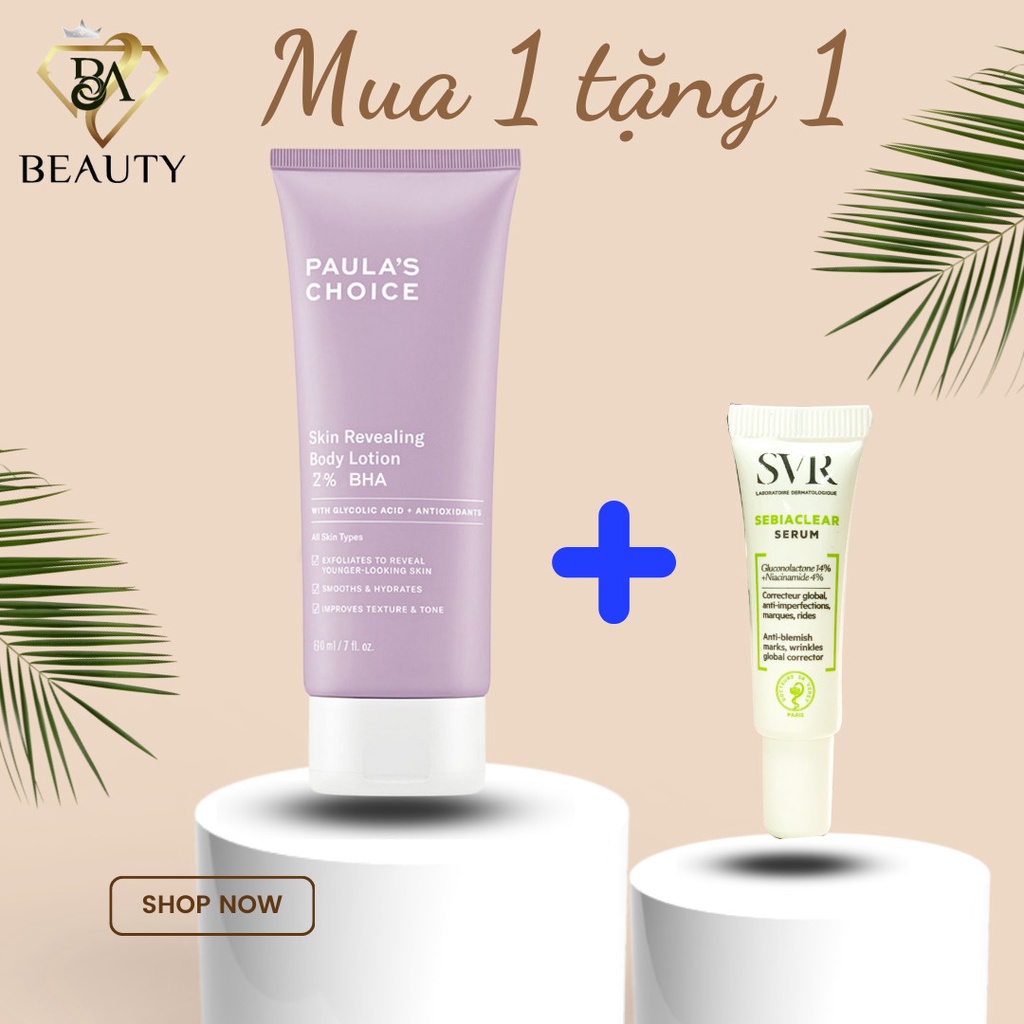 Kem dưỡng thể Paula’s Choice RESIST WEIGHTLESS BODY TREATMENT WITH 2% BHA Trial size-60ml 5707