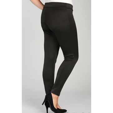 Quần Legging Nữ Bigsize LN511 dài túi trước màu đen cao cấp, thun co giãn 4 chiều, vải đẹp dày, thoáng mát không xù lông