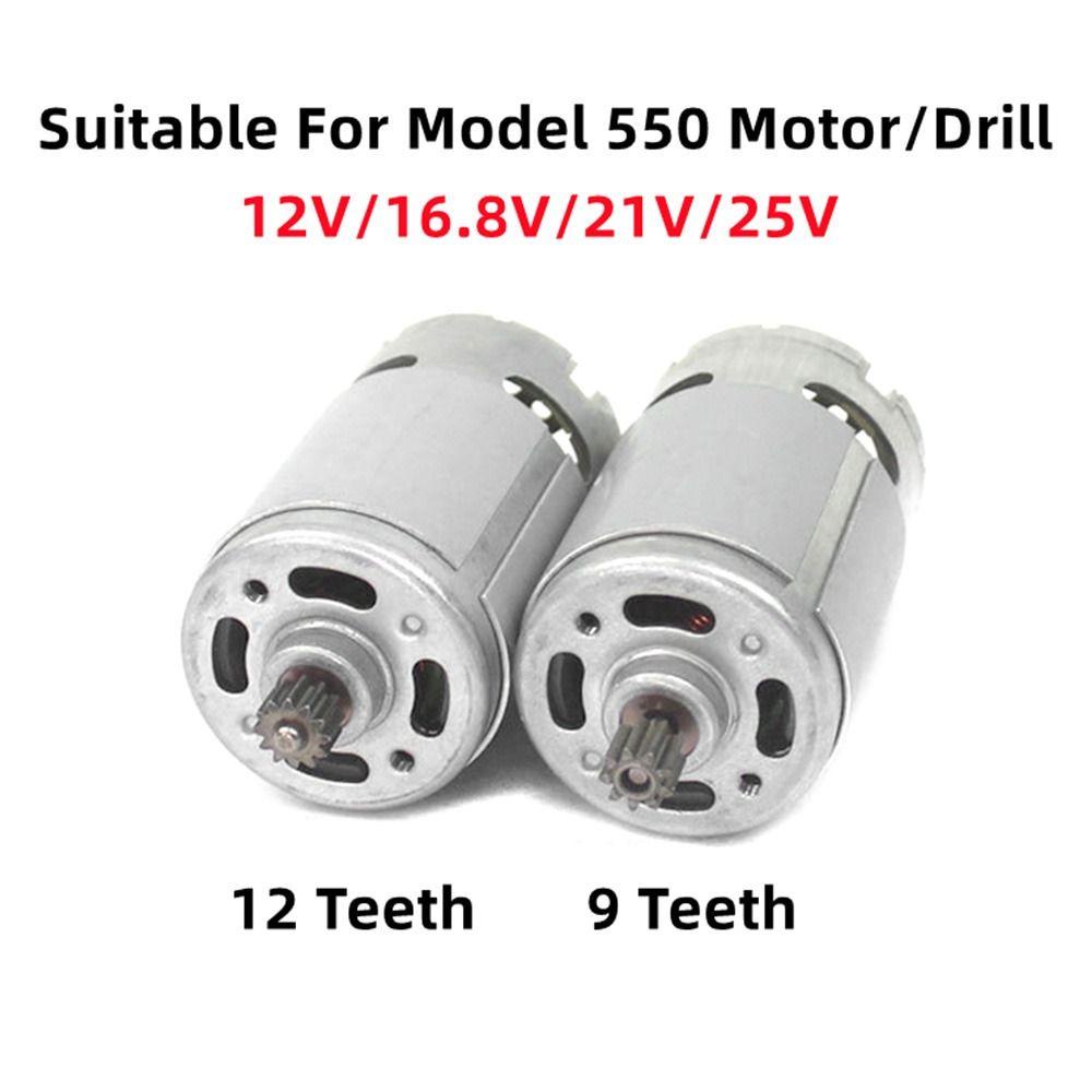 NIUYOU Động Cơ RS550VC DC 9 / 12 Răng Cưa Có Thể Sạc Lại