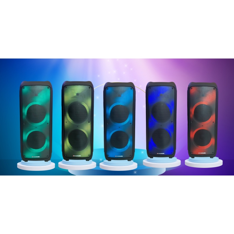 Loa Kéo Không Dây Boston Acoustics PARTY BOX BA-1202PB + Kèm 1 micro , hàng chính hãng , new 100%