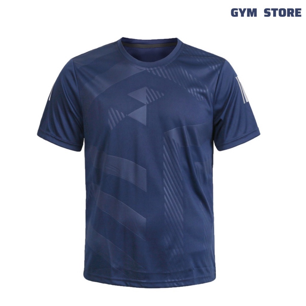 Áo thun lạnh nam, áo thể thao cổ tròn cộc tay co giãn thông hơi thoáng mát RM22 Running