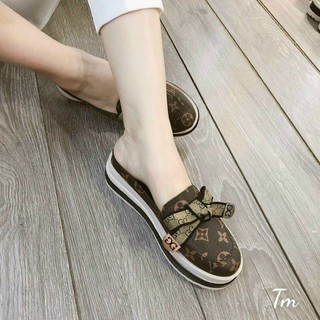 Giày Sục Đế Xuồng 5cm Siêu Nhẹ