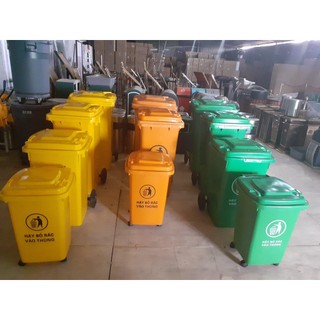 Thùng rác nhựa công cộng 60L