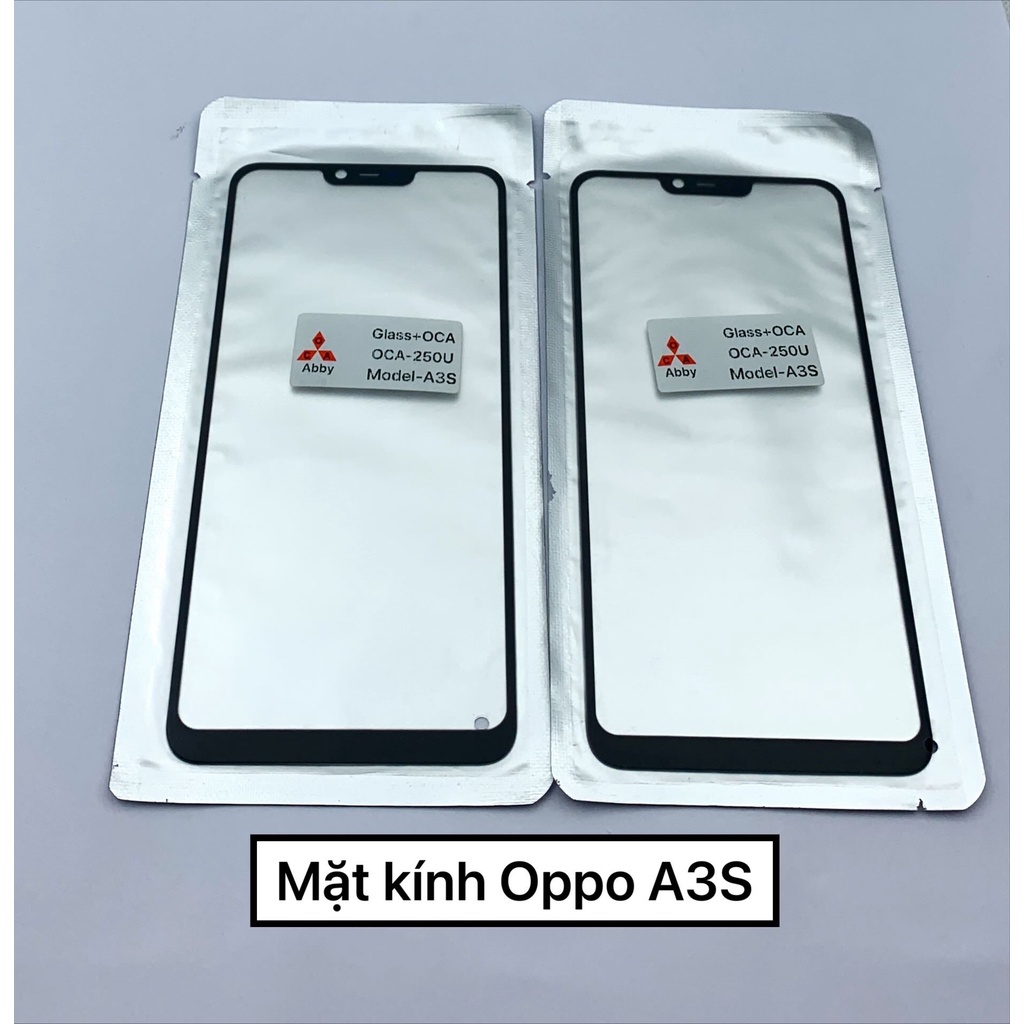 Mặt kính Oppo A3S liền keo