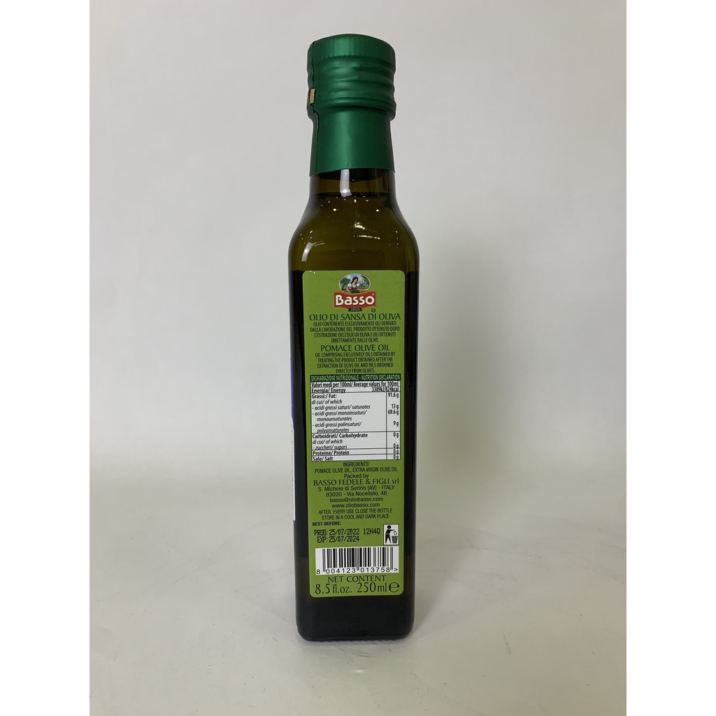Dầu Olive Pomace Castello 250ml - EUFOOD Việt Nam - Nhập Khẩu Chính Hãng