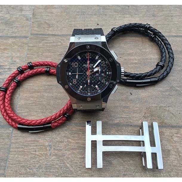 Vòng Tay Nam Lắc Tay Buckle Thời Trang Vòng Tay Dây Dù Nữ Basic LOKI.Accessories Màu Đen Chất Liệu Bền Bỉ - VT Buckle