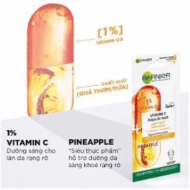 Mặt Nạ Garnier Skin Naturals 5 Minute Ampoule Mask 15G