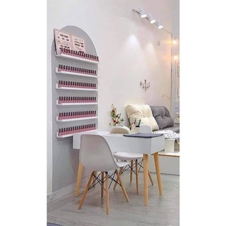 KỆ Nail thanh máng dạng chữ U lệch ĐỂ SƠN (NAIL) đơn giản chắc chắn, lắp giáp đa năng tiện dụng