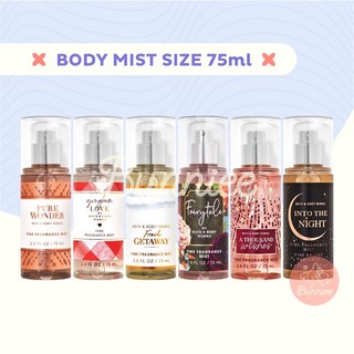 (TRAVEL SIZE) Xịt Thơm Bath and Body Works Chính Hãng 75ml