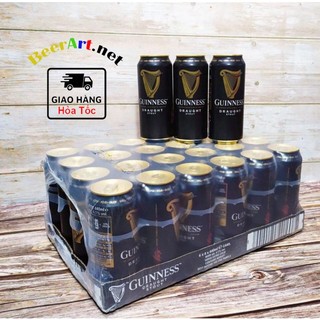 Thùng 24 lon bia guinness draught stout 4,2% ireland