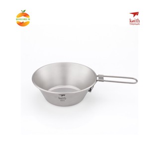 Chén ăn dã ngoại gấp gọn titanium keith ti5320 - 300ml