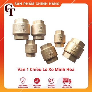 Van đồng 1 chiều van lò xo 1 chiều minh hoà đủ kích cỡ
