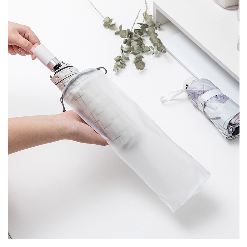 Túi Nhựa Dây Rút Chống Thấm Nước Đựng Dù Tiện Dụng