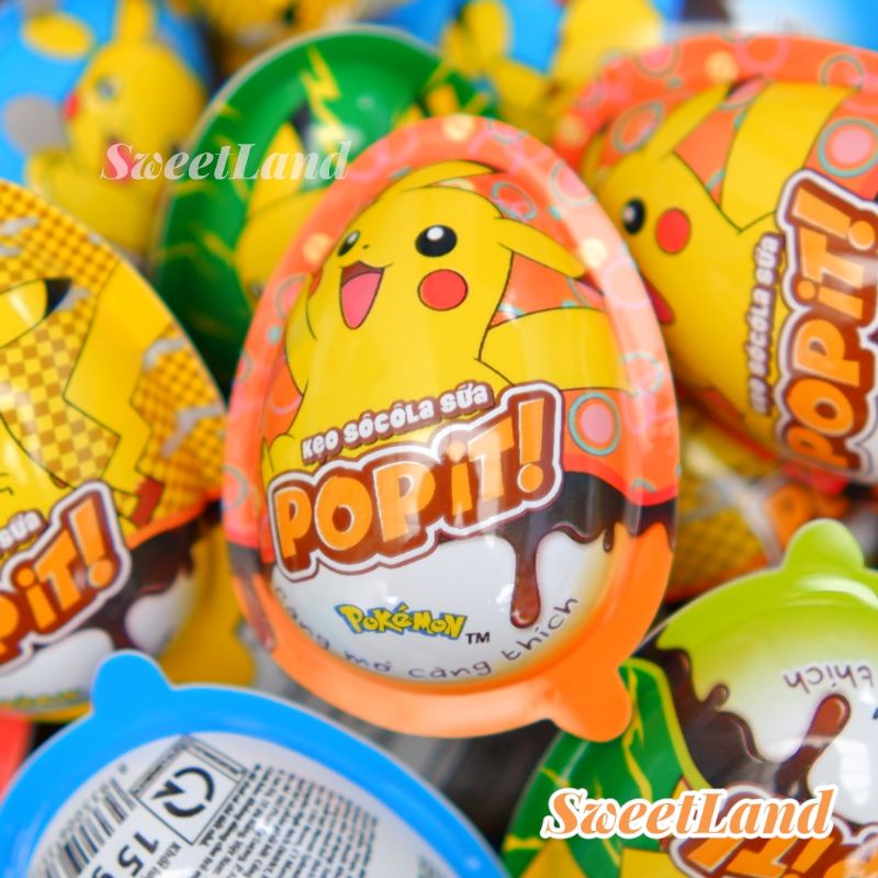 Kẹo socola trứng đồ chơi Pop It 15g