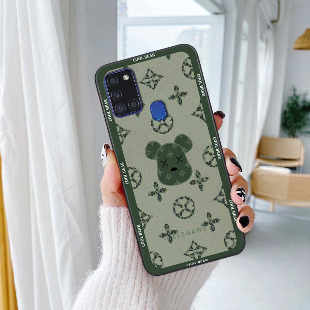 Ốp lưng điện thoại Samsung A21s fendy, búp bơ rì, kaws thời trang, vỏ ốp thời trang rẻ đẹp