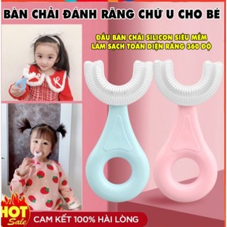 📛FREESHIP📛 Combo 5 bàn chải đánh răng trẻ em chữ U