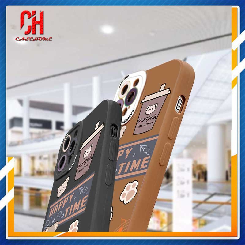 Ốp Điện Thoại Mềm Hình Gấu Teddy Cho VIVO Y12S Y12 Y20 Y91C Y21 2021 Y30 Y21S Y20S Y12i Y15S Y91 Y30i Y93 Y95 Y15 Y17 Y53 Y50 Y53S Y51 2020 Y51A Y15A Y10 Y76 Y33S Y1S Y11 Y31 Y20i Y91i Y90 Y51S Y12A