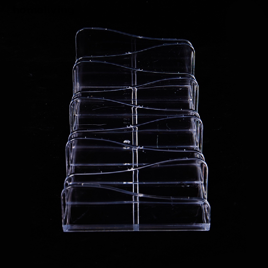 Hộp Đựng Mỹ Phẩm Để Bàn Chia Ngăn Trong Suốt Tiện Dụng