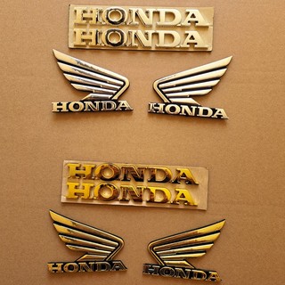 Tem honda logo cánh chim tem chữ nổi honda
