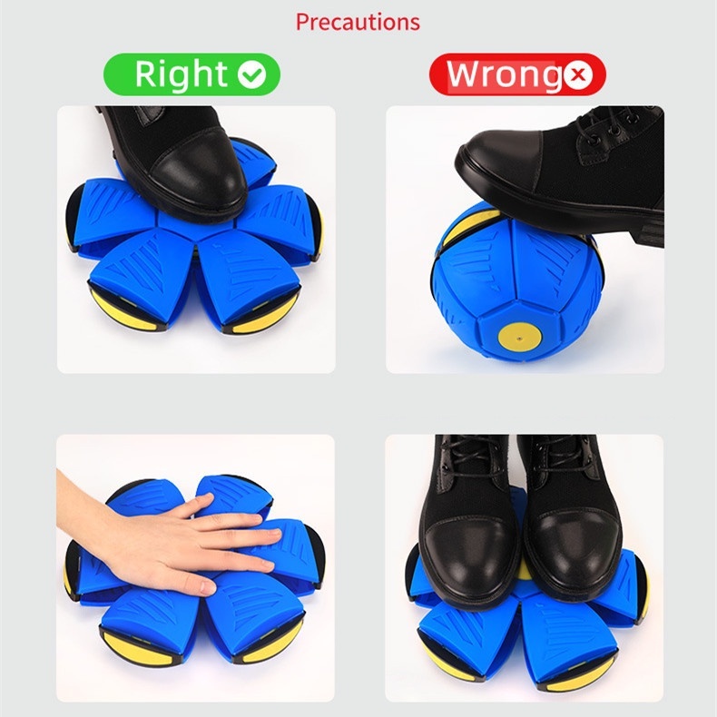 Đồ Chơi Đĩa Bay Bóng Nhảy Vui Nhộn Cho Trẻ Em