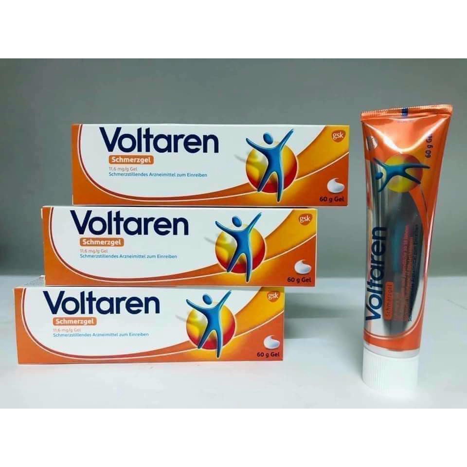 Gel xoa bóp giảm đau Voltaren dành cho những người chơi thể thao, người già bị đau khớp, đau nhức chân tay, đau cơ,khớp