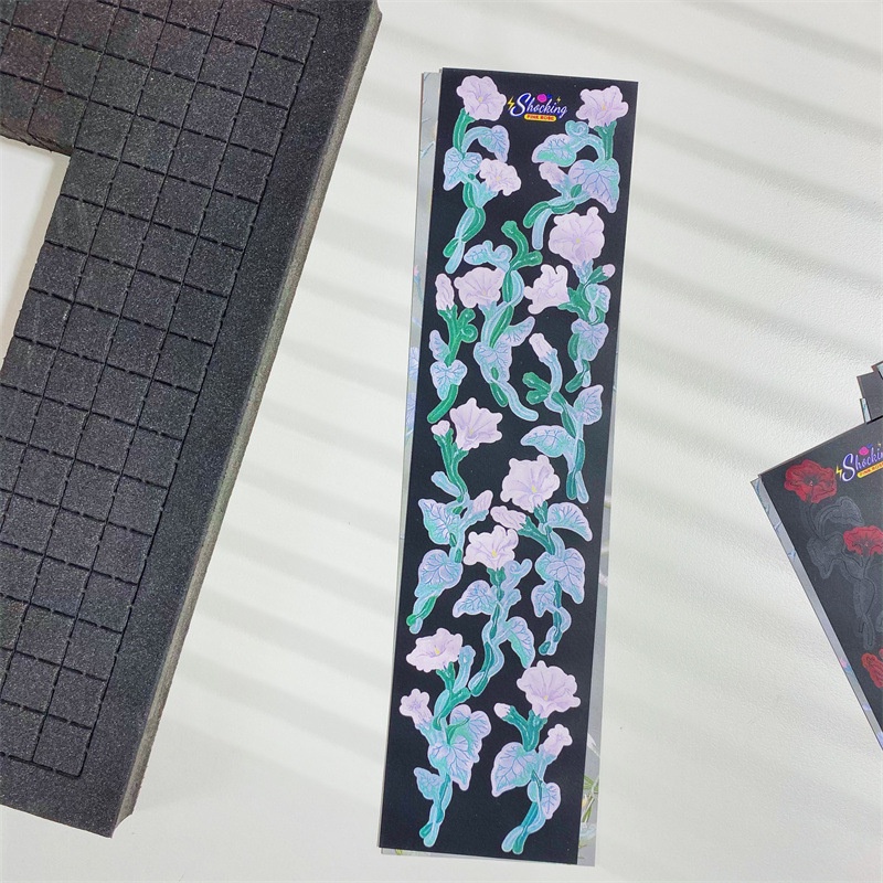 Miếng Dán Trang Trí Lều Hình goo chuck / Hoa / Mặt Trăng Màu Tối DIY