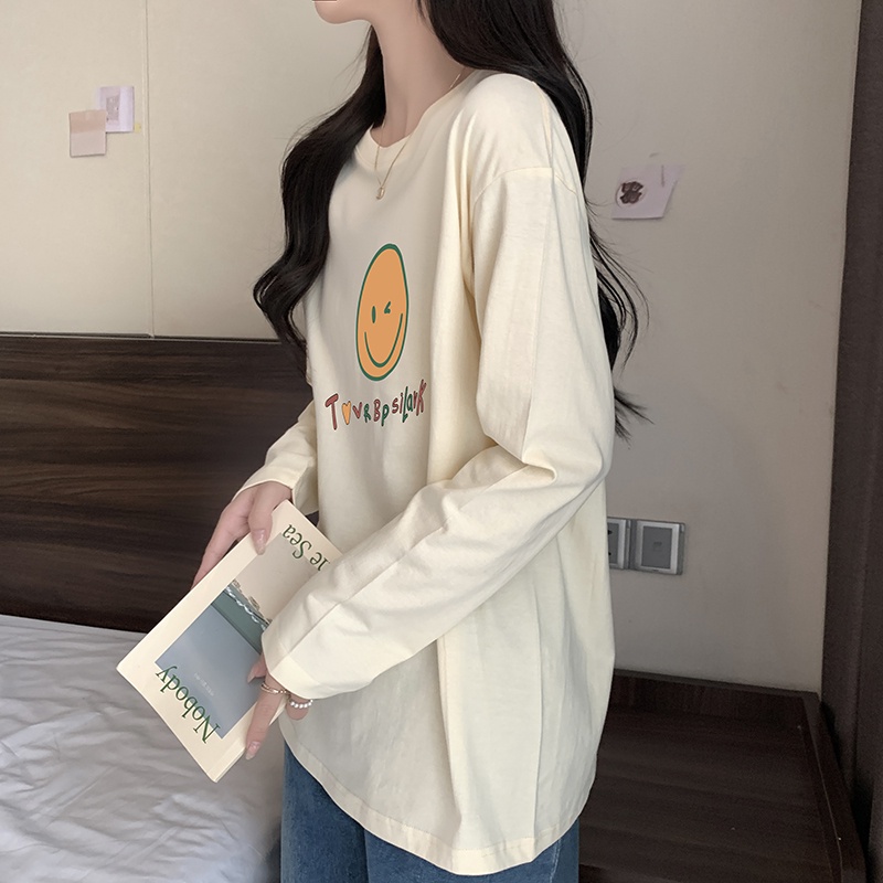 NRVP Áo Thun Nữ Dài Tay Thời Trang Hàn Quốc 2023