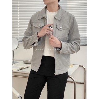 Áo khoác da lộn F603