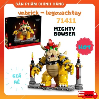 Lego super mario 71411 đồ chơi lắp ráp the mighty bowser chính hãng