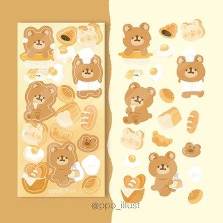 Ppo | Sticker Nhãn dán Trang trí sổ T10