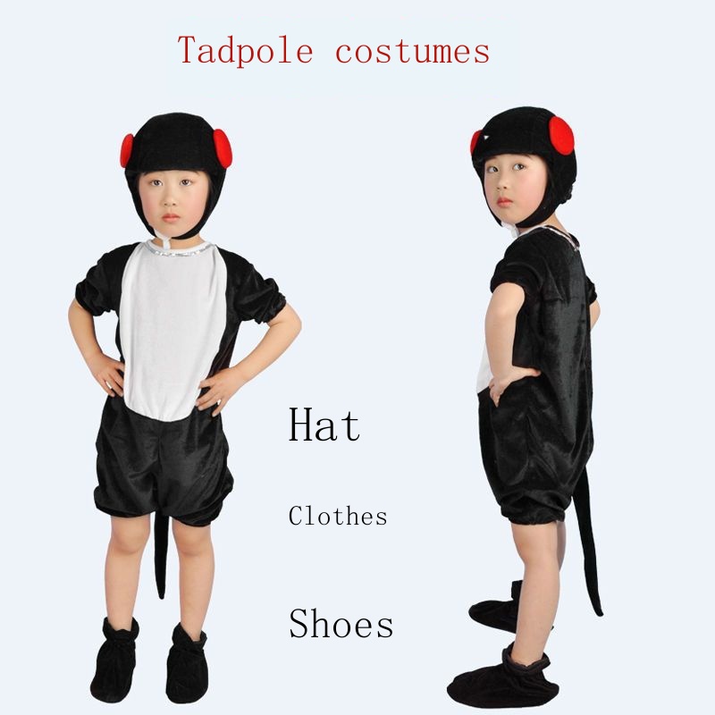 Trang Phục Hóa Trang Động Vật Vịt Vàng Cá Vàng Ếch Rùa Cho Trẻ Em