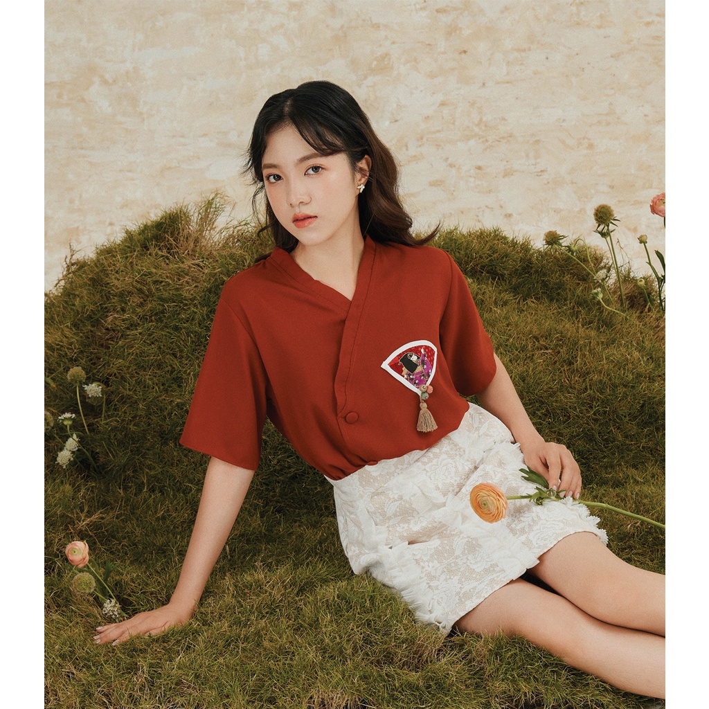 Áo hanbok quạt hangkao closet AHBQ freesize