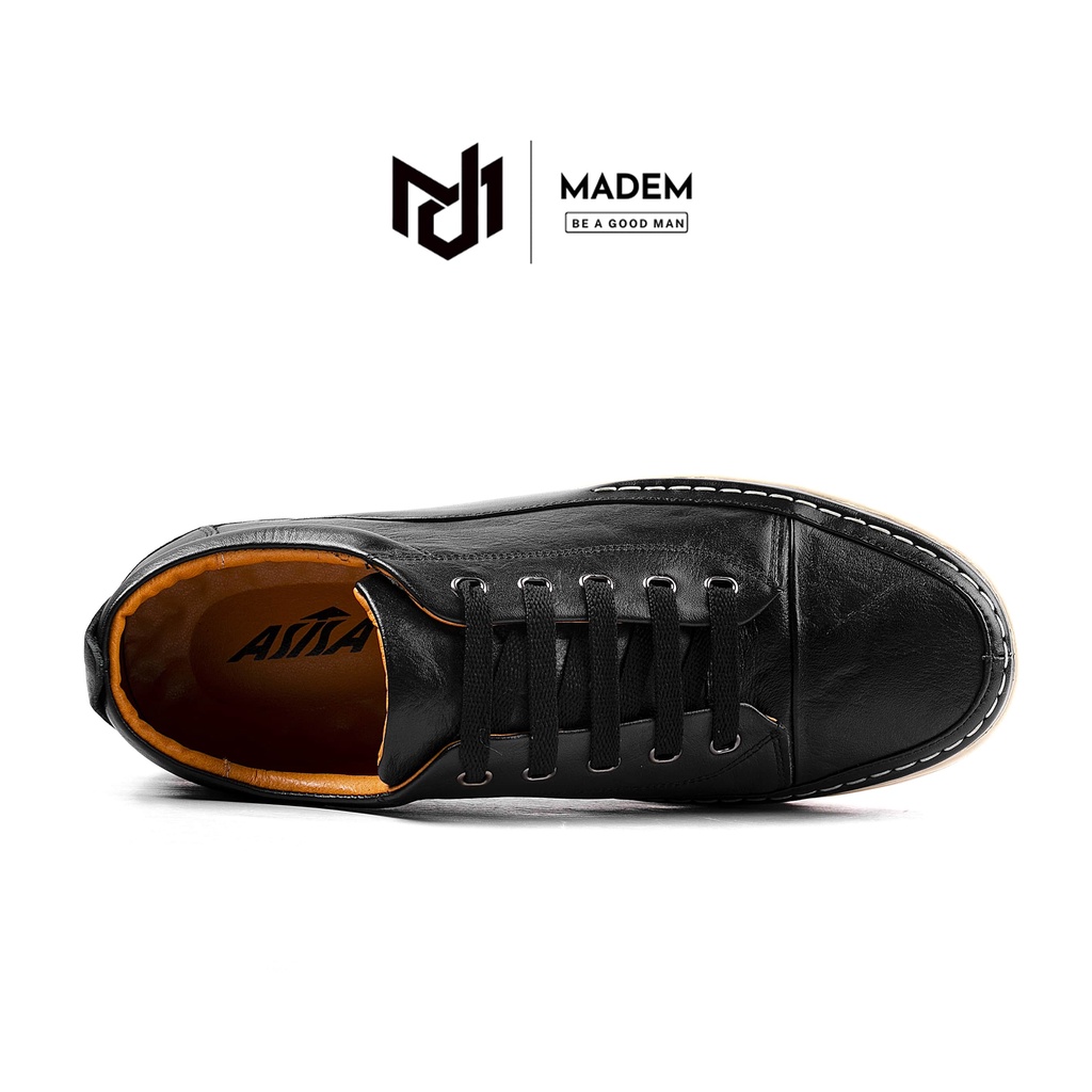 Giày nam sneaker trẻ trung phóng khoáng da bò Nappa - S03 MADEM - Full box bảo hành 12 tháng