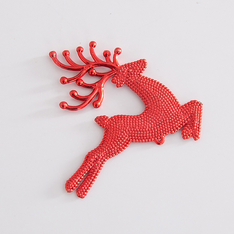 Tuần lộc mini trang trí Noel Giáng sinh phụ kiện vòng nguyệt quế, cây thông, tiệc sự kiện