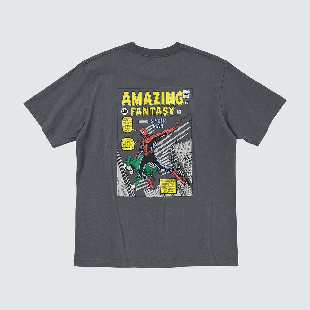 Áo Thun Uniqlo Nam / Nữ  In Hình MARVEL Văn Hóa Ngắn Tay 455828 Uniqlo