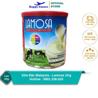 [Lon 1Kg] Sữa Đặc Có Đường Cao Cấp LAMOSA Lon 1Kg - Kem Đặc Có Đường Lon 1Kg