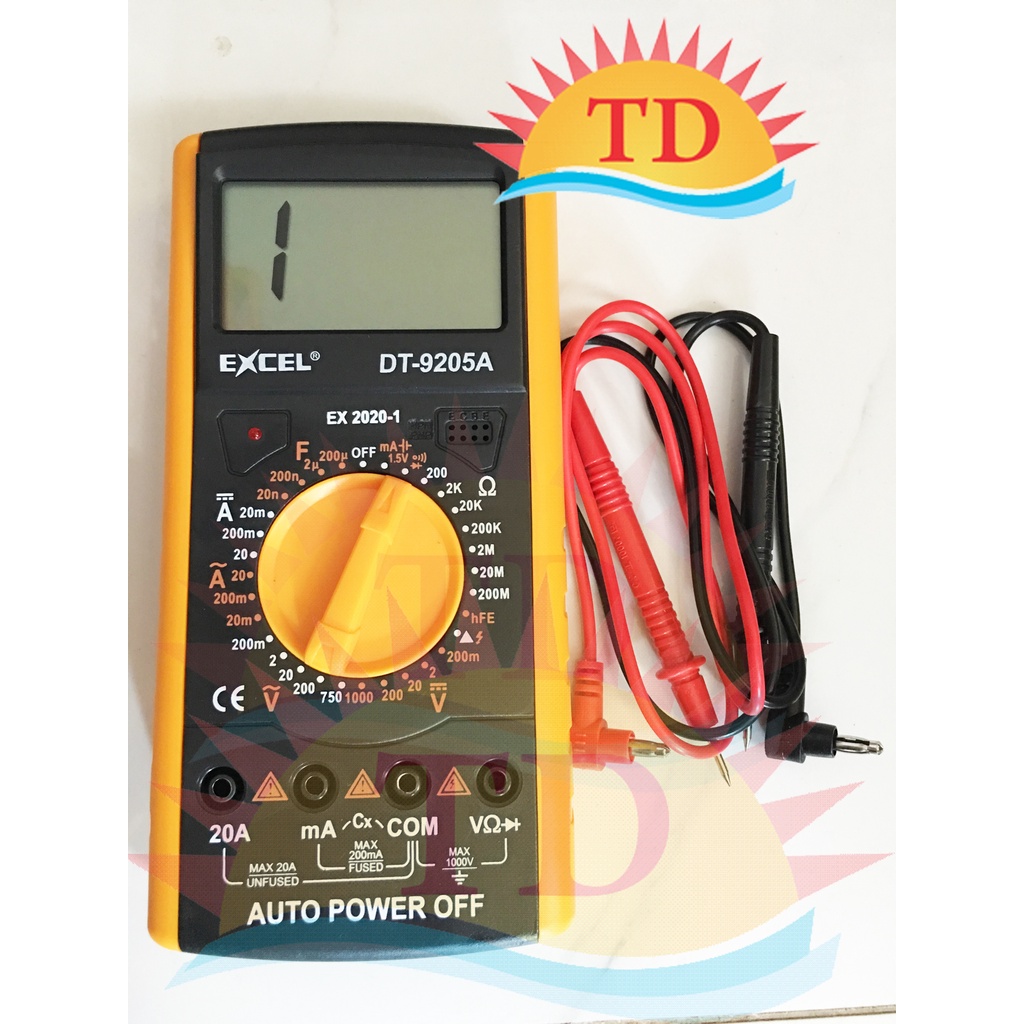 Đồng hồ số 9205 EXCEL