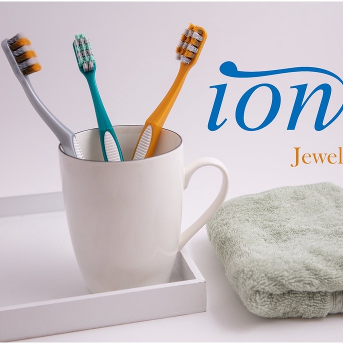 Bàn chải đánh răng Ion Nano Ocean/Eco Care/Jewel với công nghệ phủ bạc, kháng khuẩn nhập khẩu Hàn Quốc - NPP Bizshop