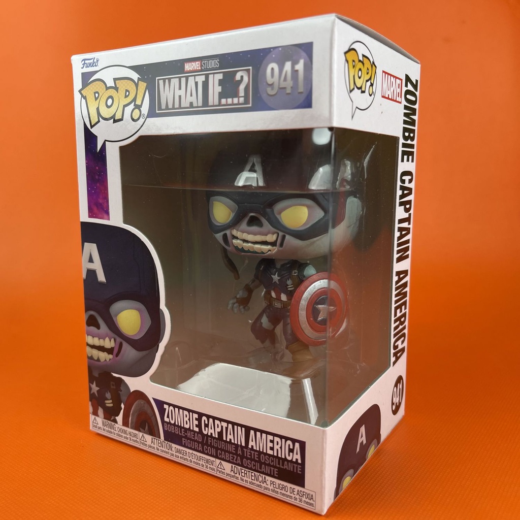 Funko POP Zombie Captain America 941 Marvel Nếu...?