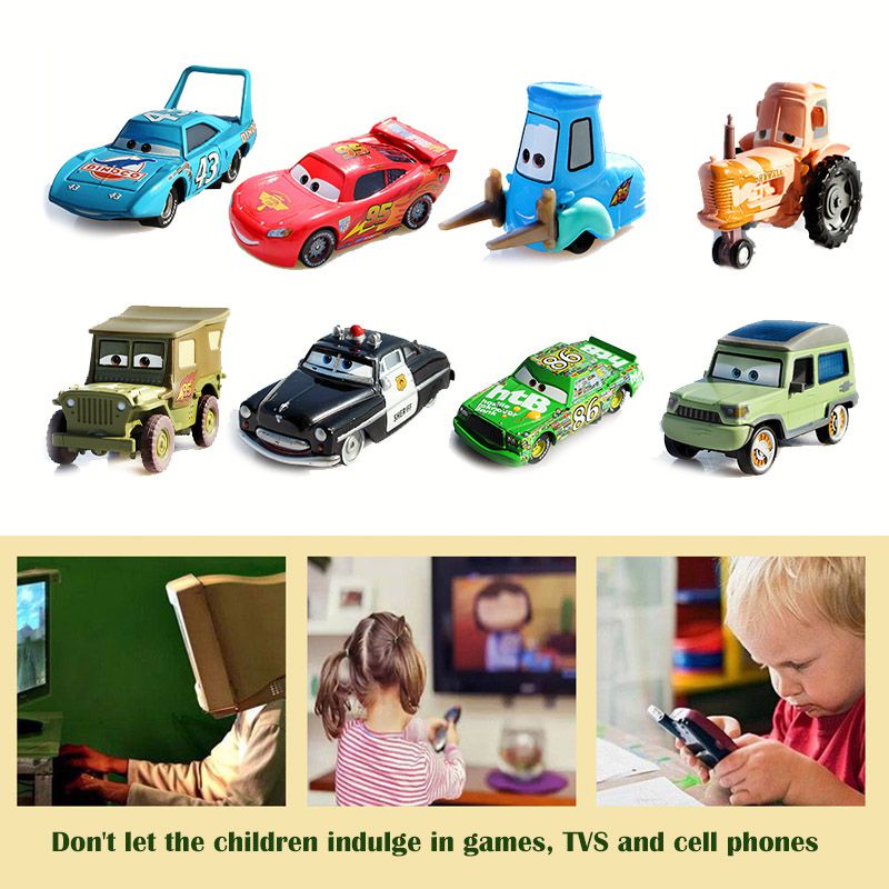 Pixar Cars Lightning Mcqueen Mcqueen Hợp kim đúc cho đồ chơi trẻ em