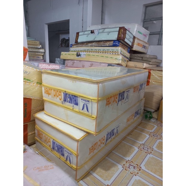 Nệm cao GOLD LATEX THẮNG LỢI CHÍNH HÃNG, GẤP 2, GẤP 3 BH 15 NĂM