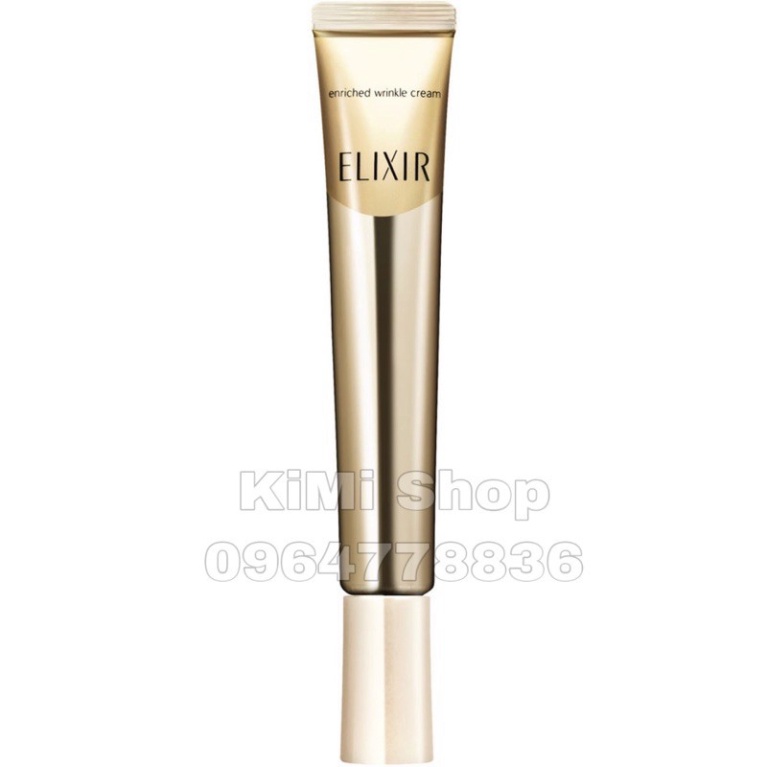 Kem mắt chống nhăn và làm trắng Shisiedo Elixir enriched wrinkle cream