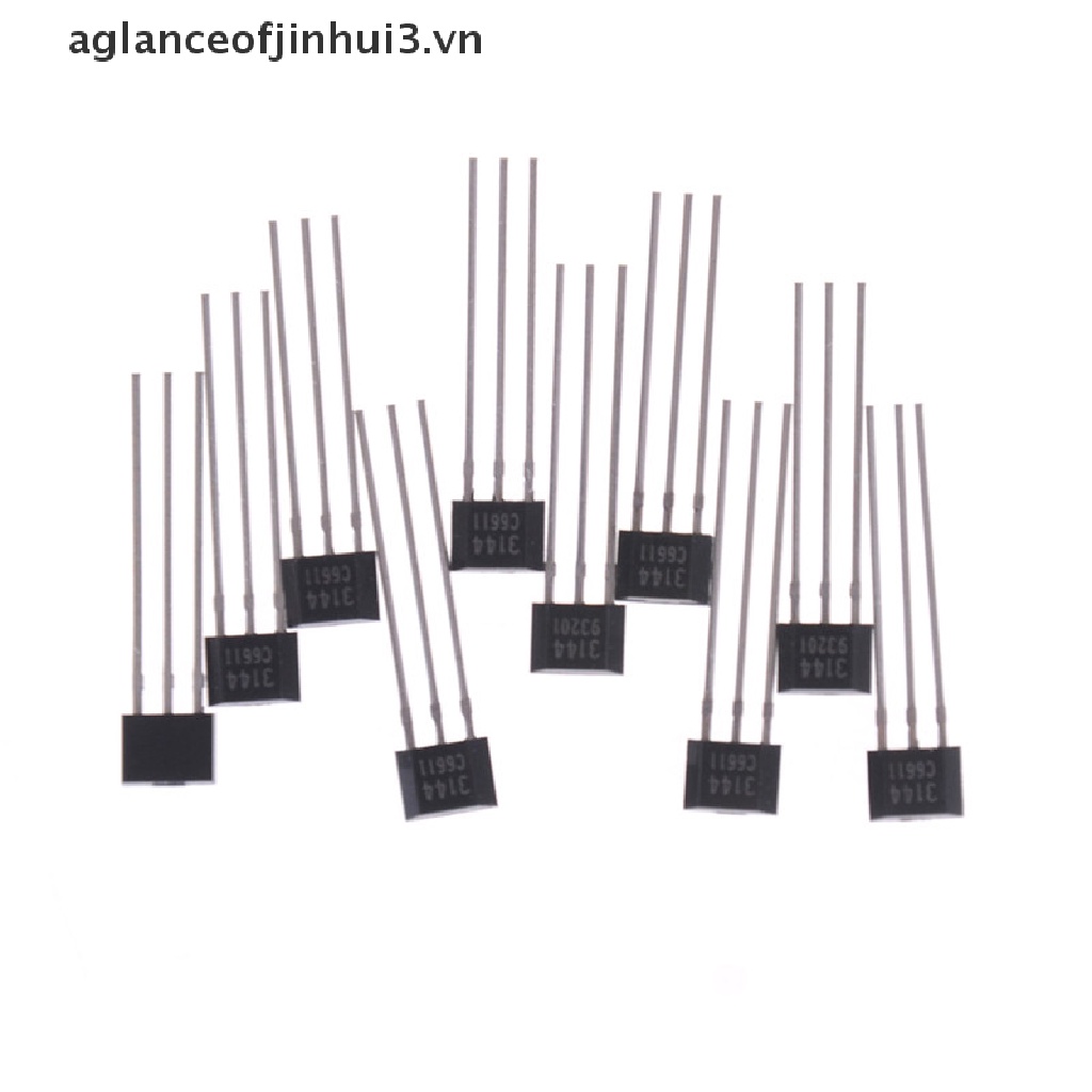 Set 10 Bộ Cảm Biến Từ Tính AH3144E OH3144 3144 Chuyên Dụng