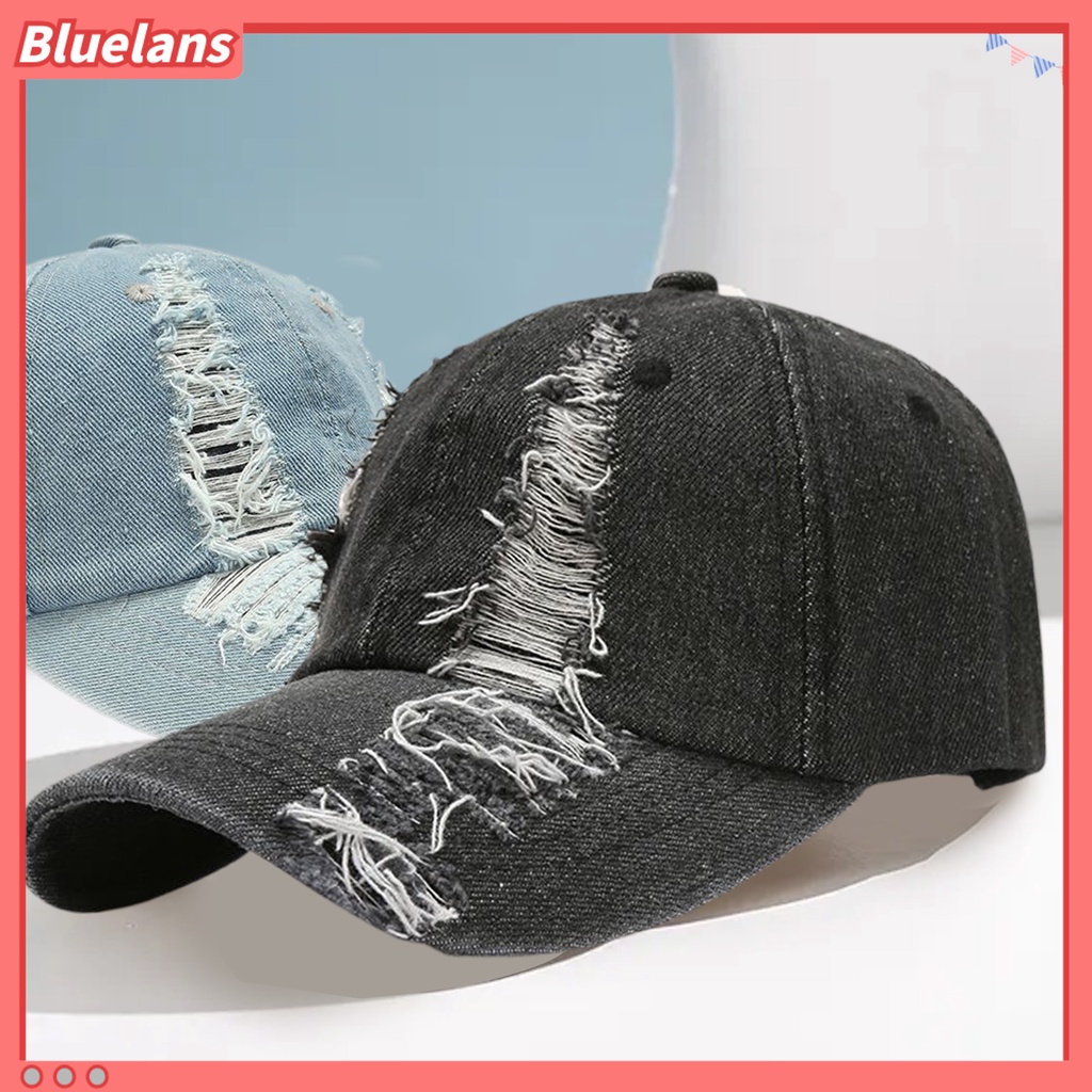 Mũ Lưỡi Trai Denim Màu Sắc Cá Tính Cho Nam Nữ