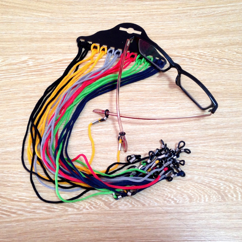 Set 12 Dây Đeo Mắt Kính Bằng Nylon Nhiều Màu Sắc